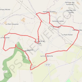 Sainte croix-hague GPS track, route, trail