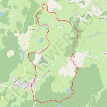 Saint-Martin-du-Puy - Vesigneux GPS track, route, trail