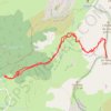 Ski de rando au Petit Tabor GPS track, route, trail