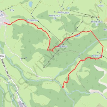 Le Planay GPS track, route, trail