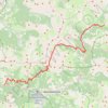 GR6 De Méolans Revel (Alpes-de-haute-provence) à Fouillouse (Hautes-alpes) GPS track, route, trail