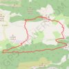 Les Lattes-La Mistralle GPS track, route, trail