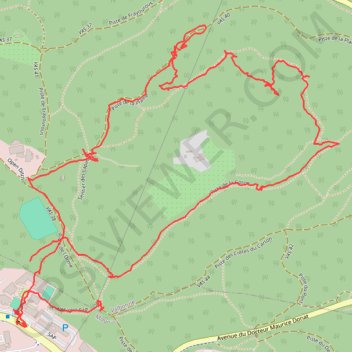 Course d orientation Mougins GPS track, route, trail