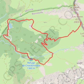 Le tour des alpages de Fréterolle à Chardonnière par le Col de Cou GPS track, route, trail