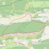 Les cretes du Bauroux GPS track, route, trail