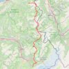 Haute route alpine GPS track, route, trail