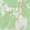 La Galle, Forêt et Castelas d'Uchaux GPS track, route, trail