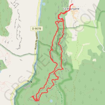 Cinglegros par le Pas de l'Arc GPS track, route, trail