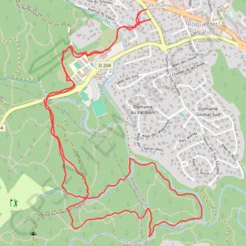 Randonnée du 25/02/2021 à 14:11 GPS track, route, trail