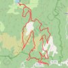 Col de Mouzoulès - Col des Portes - Lac des Pises - le Caladon GPS track, route, trail