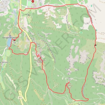 Lac-rocher-2trous GPS track, route, trail