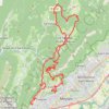 Chamechaude Saint Eynard GPS track, route, trail