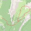 La Croix de l'Alpe depuis les Varvats GPS track, route, trail