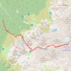 Refuge la PRA croix de Belledonne GPS track, route, trail