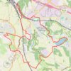 Balade VTT autour de Saint-Quentin-Fallavier GPS track, route, trail