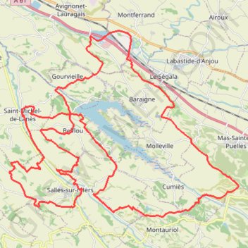 Le Grand Tour - Lac de Ganguise GPS track, route, trail