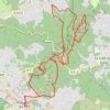 Roquefort-Debram-Sine-Tracier GPS track, route, trail