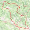Saint-Geniez-d'Olt - (75km, D+500m) GPS track, route, trail