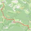 Chemin de Saint Guilhem - Etape 4 GPS track, route, trail