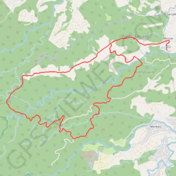 🚶 Trace, boucle de Goyave GPS track, route, trail