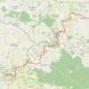 Chemin de Saint Michel (voie de Paris) etape 11 A GPS track, route, trail