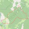 Sentier d'Isère et Crabasse GPS track, route, trail