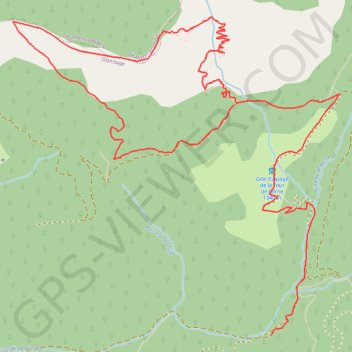 Bellemotte GPS track, route, trail