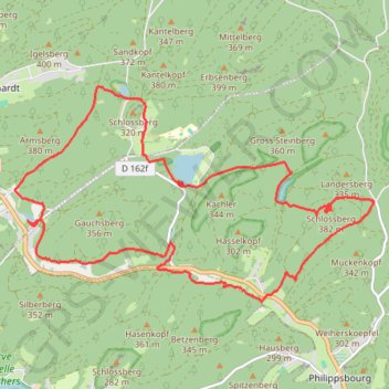 Hanau Falkenstein Waldeck GPS track, route, trail