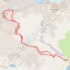 Rocher Blanc depuis Rieu Claret (Belledonne) GPS track, route, trail