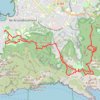 Les Calanques - Campagne Pastré (Marseille) GPS track, route, trail
