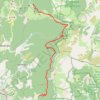 Col du Rousset - Abbaye de Valcroissant GPS track, route, trail
