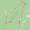 Cabane de Grand Champs en boucle (Chartreuse) GPS track, route, trail