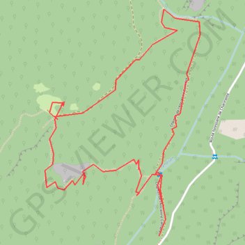 Cabane de Grand Champs en boucle (Chartreuse) GPS track, route, trail