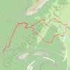 La Cochette par col de Grapillon GPS track, route, trail