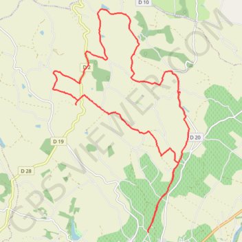 Rando Rabastens GPS track, route, trail
