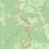 Tour du Morvan - De La Rivière à Anost GPS track, route, trail