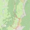 Les Rochers de l'Ours depuis les Barnets GPS track, route, trail