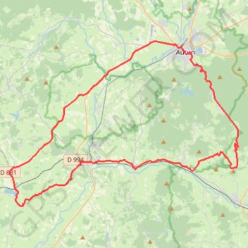 Saint-Didier - Chapey - Montromble GPS track, route, trail