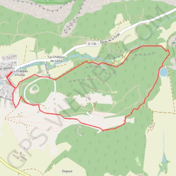 Entre Roc et Estang GPS track, route, trail