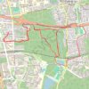 Champs-sur-Marne Course à pied GPS track, route, trail