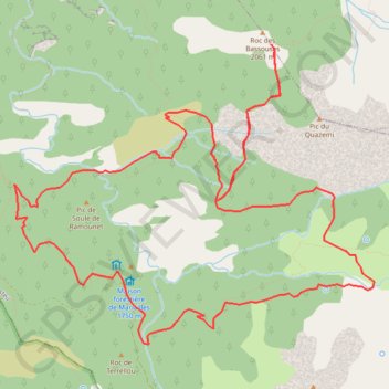 Col ségalés GPS track, route, trail