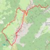 Tour du Cornafion depuis Saint ange (Vercors) GPS track, route, trail