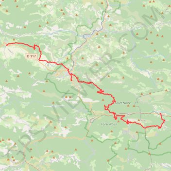 Traversée des Chateaux Cathares : Caudiès de Fenouillèdes - Puivert GPS track, route, trail