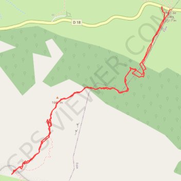 RANDO VERS MONT CEINT GPS track, route, trail