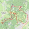 Sept cascades de la Terrasse en huit (Chartreuse) GPS track, route, trail
