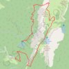 Cheminee du Lorzier en boucle depuis Challais (Chartreuse) GPS track, route, trail