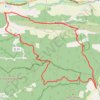De Céreste au Grand Garbeyron par le Collet des Turcs GPS track, route, trail