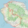 A GPS track, route, trail