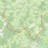 Ht Bojo Dép St Bonnet des Bruyères 67 Km Jour 2 GPS track, route, trail