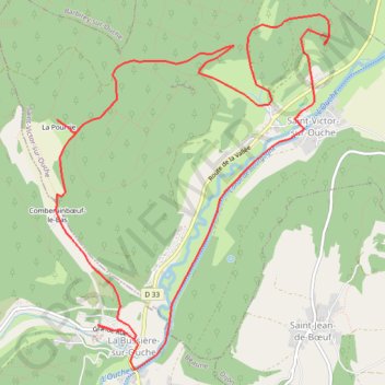 Château de Marigny GPS track, route, trail